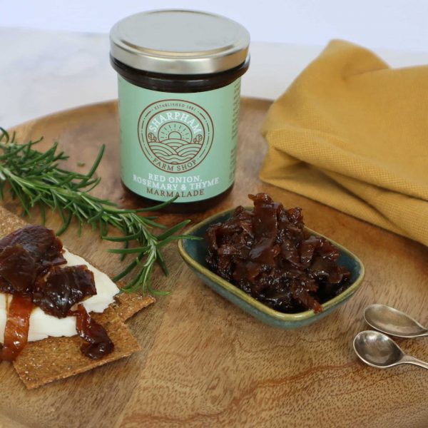 Red Onion and Rosemary Marmalade Styled