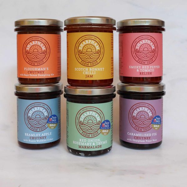 Sharpham Chutney Range