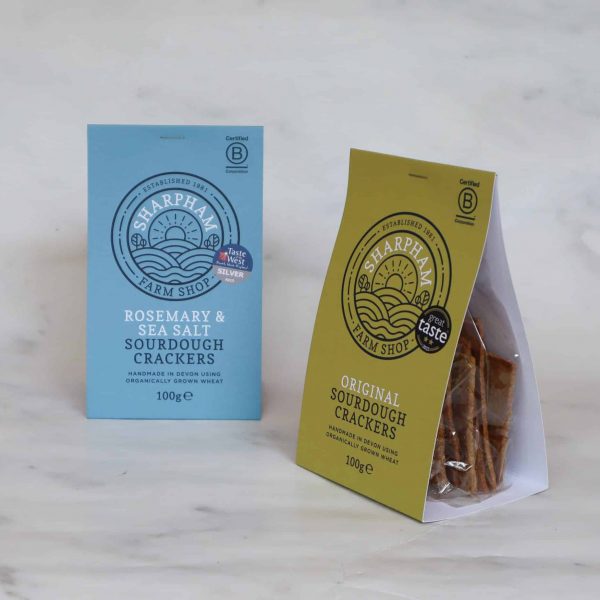 Sharpham Sourdough Crackers
