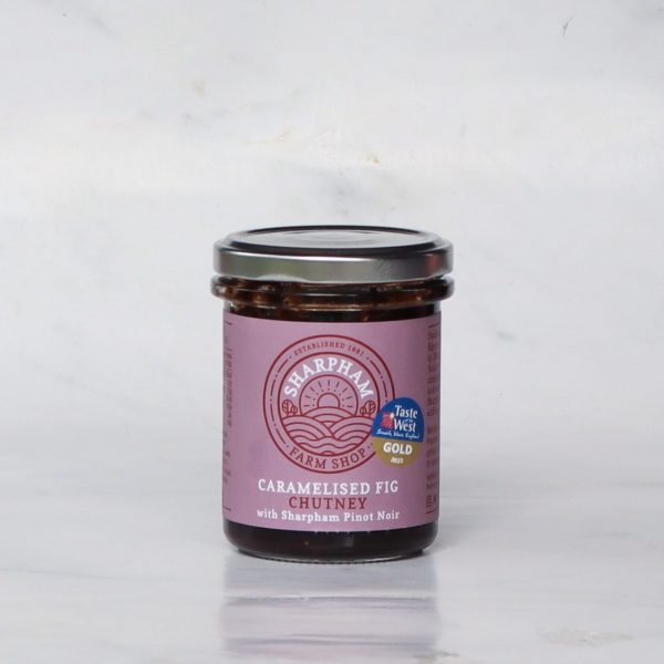 Sharpham Caramelised Fig Chutney with Sharpham Pinot Noir